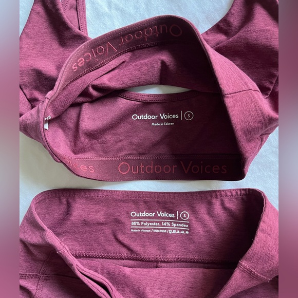 Outdoor Voices Double Time set Small - Picture 3 of 5